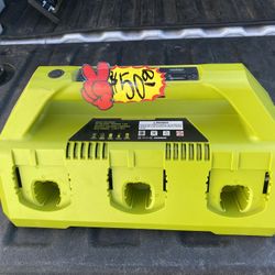 Ryobi 18v 6 Battery Charger New 