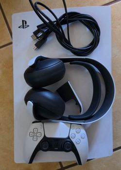 Sony PlayStation 5 Console with Controller and Headset
