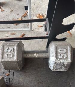50 pound dumbbells