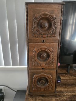 Antique Sewing Drawers.