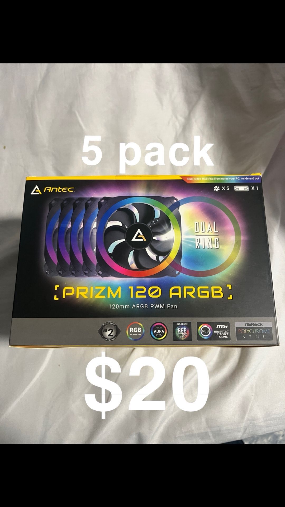 Antec Argb Ring Light Fans