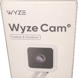 Wyze Cam V3 Indoor& Outdoor Surveillance 