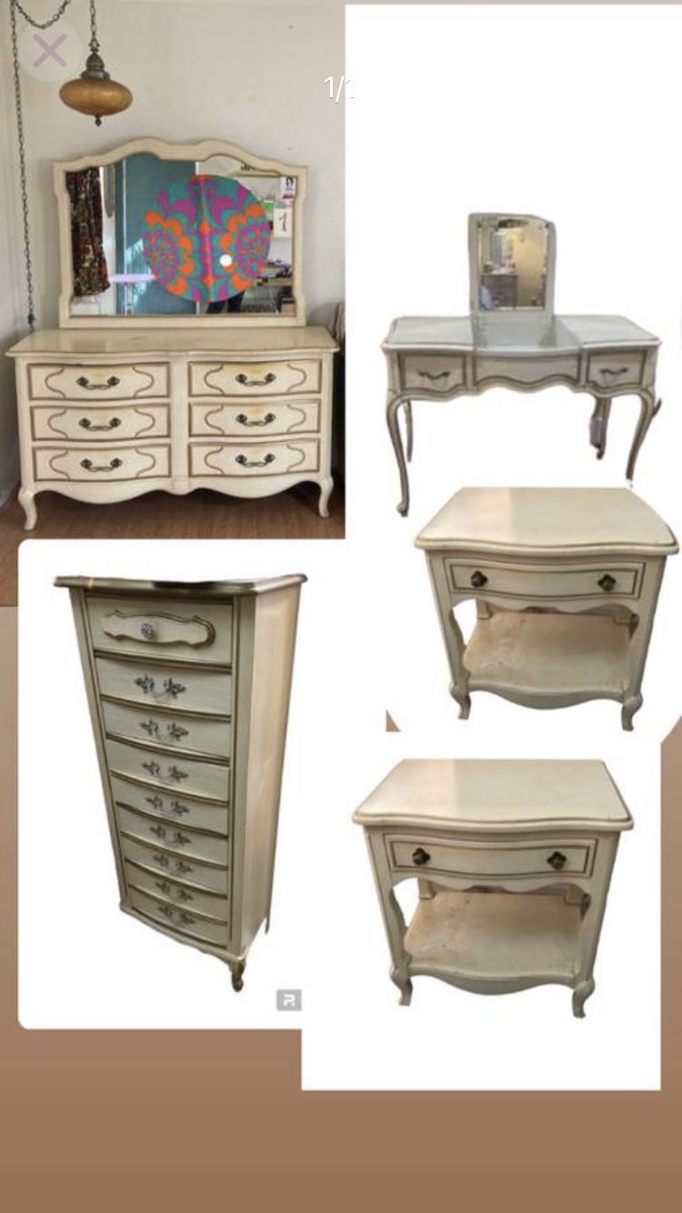 Bedroom Furniture Dresser Set Vanity Drexel