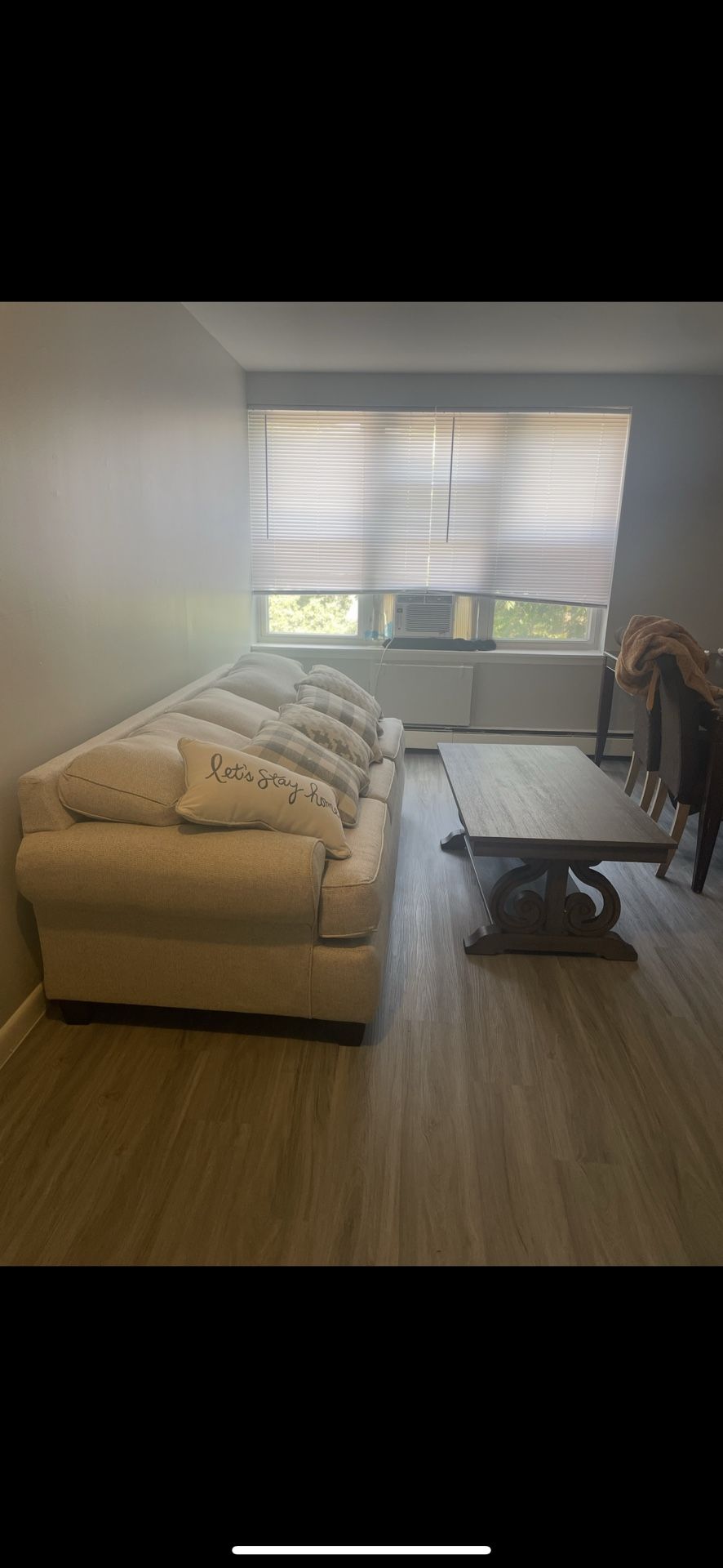 1 Love Seat 1 Couch 1 Coffee Table