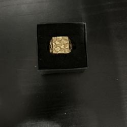 10k Gold Nugget Ring