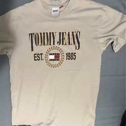 (T Shirt )Tommy Jeans Luxe II Beige pour Homme