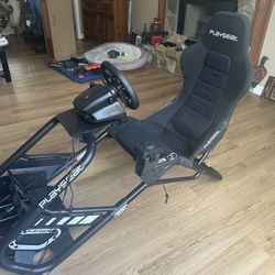 Playseat Trophy And Logitech G923 And Pro Pedals Bundle