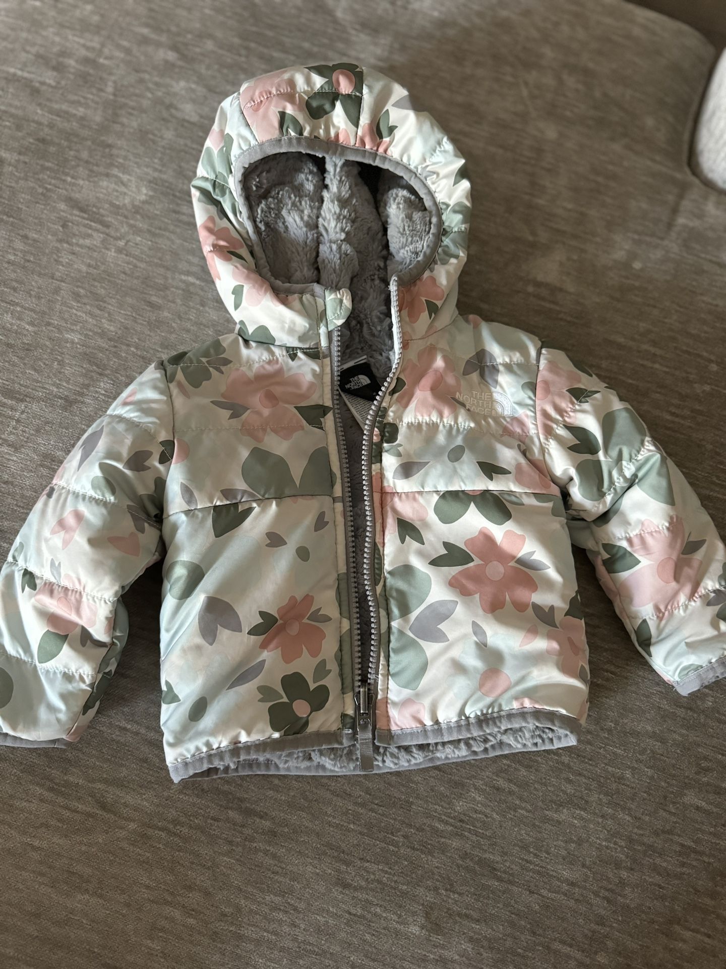 Baby Girl North face Jacket 3-6mos