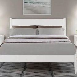 White Oak-  🛏️ FULL-Platform Bed-NEW Modern Camaflexi-Brand New In the Box!