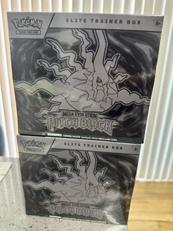 Pokémon Mega Evolution Pitch Black Elite Trainer Box x2