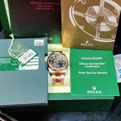 Rolex 116233 Anniversary Dial SS/18k