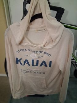 OCEAN DIVE / HAWAIIAN KAUAI HOODIE NEW CONDITION SIZE MEDIUM/ LARGE