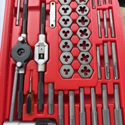 🔩 Juego de machuelos y terrajas (Tap & Die Set)