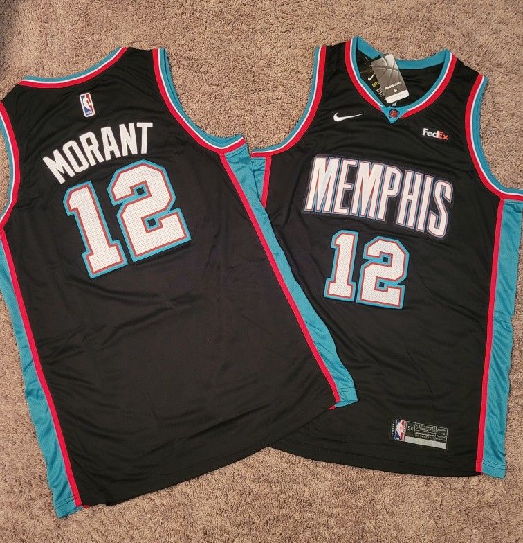 🔥🔥🔥#12 Memphis Grizzlies Ja Morant Jersey Sz XL & XXL $50Brand NEW