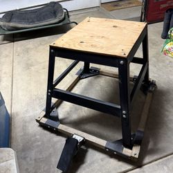 Movable Table saw Base With Stand