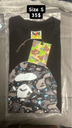 Bape tees in size small 35$