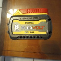 DeWalt  6AH  FlexVolt  20 V /  60 V