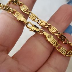 Gold Plated Bracelet 