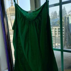 Green Tank Top