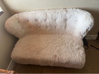 Small white couch