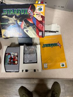 Star Fox 64 Nintendo 64 CIB with Rumble Pak