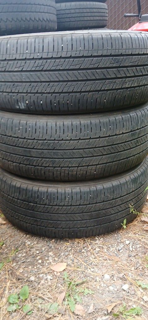 235/55/19-Three(3) matching Kumho tires