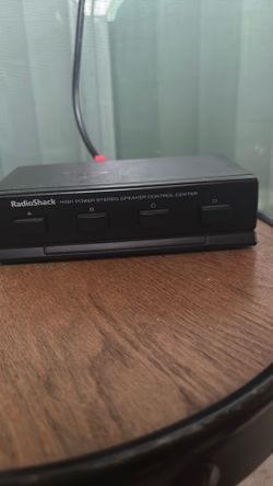 RadioShack High Power Stereo Speaker Control Center