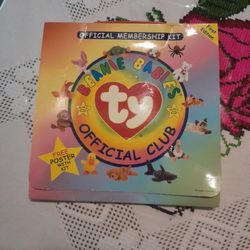 Official Membership Kit Beanie Babies Official Club