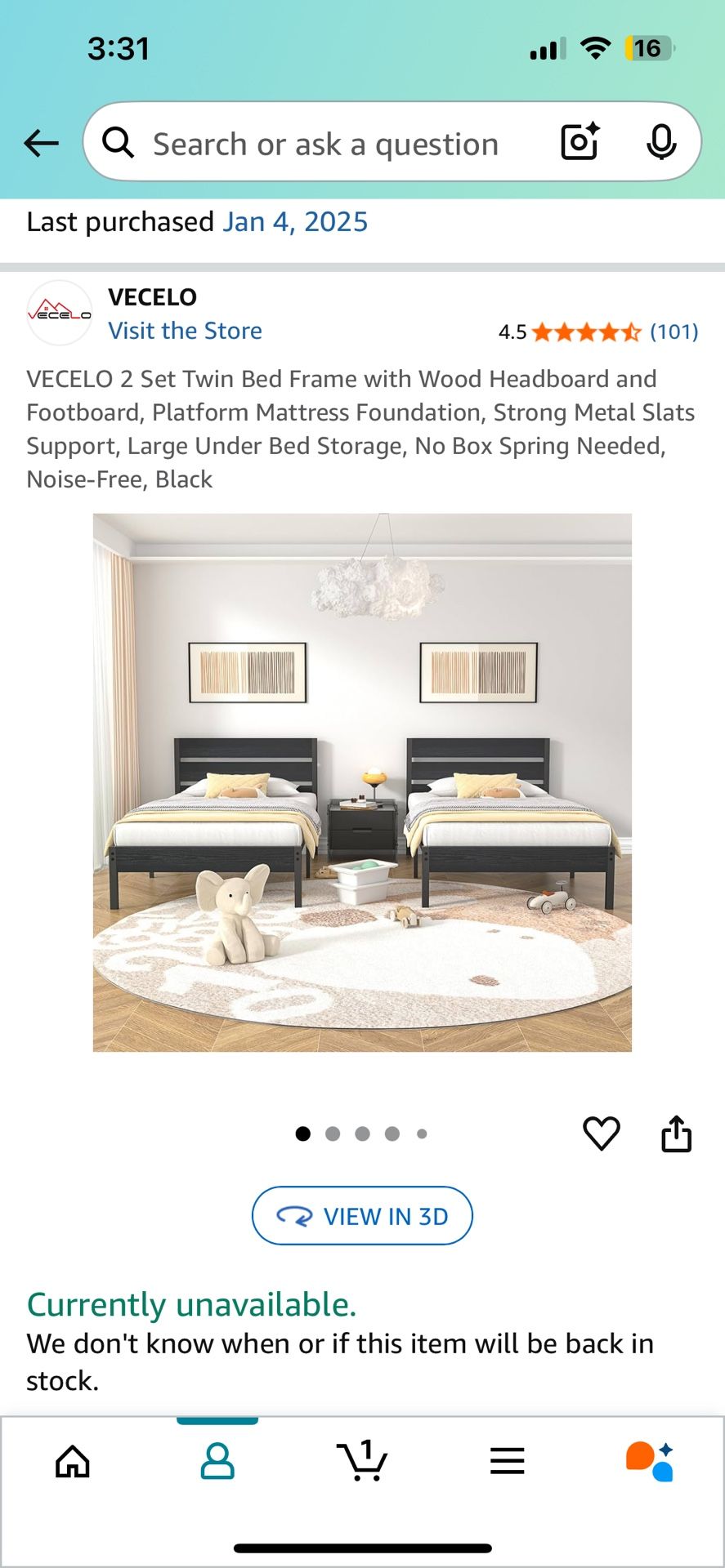 2 Brand New Twin Beds Still In Boxes