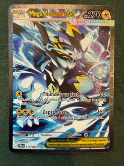 Mega Zeraora ex 114/084 SIR – Pokémon Pitch Black – NM
