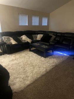 Sectional Recliner Couch