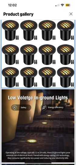 Low Voltage Landscape Lighting: 10W 2700K Warm White LED Well Lights