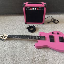 Pink Guitar 