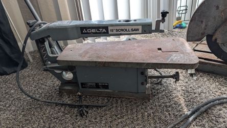 Scroll saw and chop saw