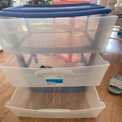 Plastic 3 Drawer Organizer - $20