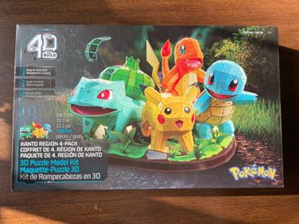 4D Build Pokemon Start Set