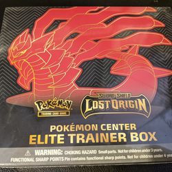 "Lost Origin" Pokemon Center Elite Trainer Box


