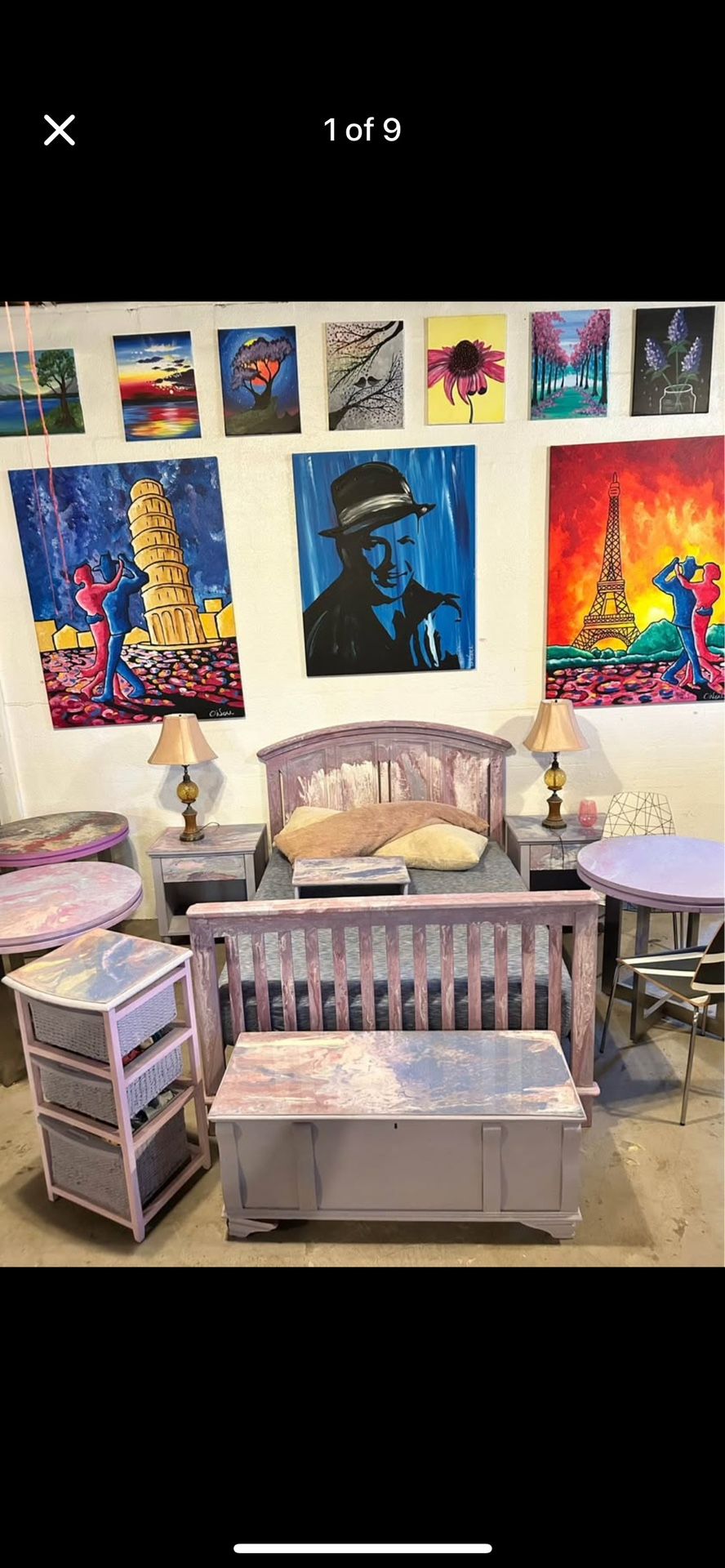 Beautiful Fantasy full-size bedroom set