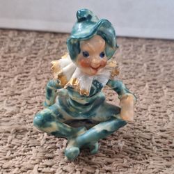 Vintage Ceramic Pixie Elf Figurine