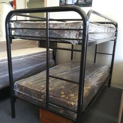 Twin Bunk Bed On Sale Mattress Included