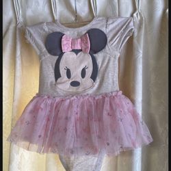 Baby Girl Onesie Disney Store Sz 6-12 Months