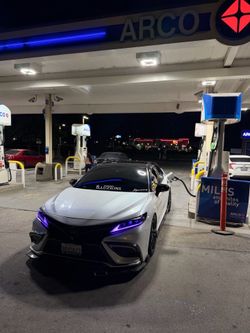 Camry xse headlights and taillights rgb