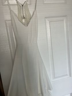 White Homecoming  Dress 