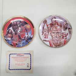 Sports Impressions Michael Jordan Limited Edition Plates 8.5" Chicago 1(contact info removed)