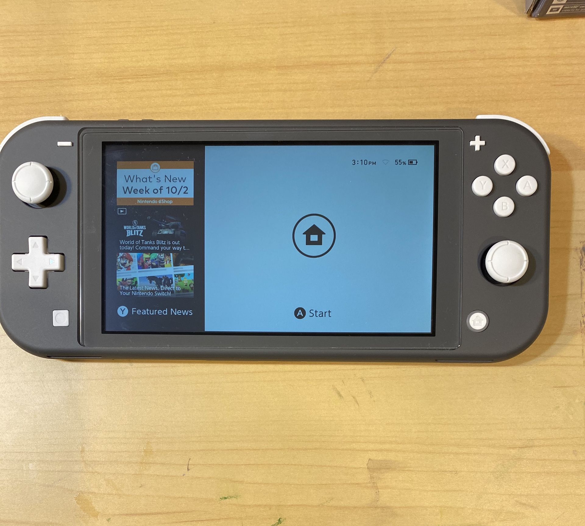 Nintendo switch Lite gray