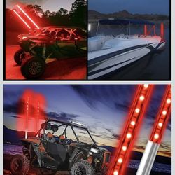 Atv Red Light Whip 