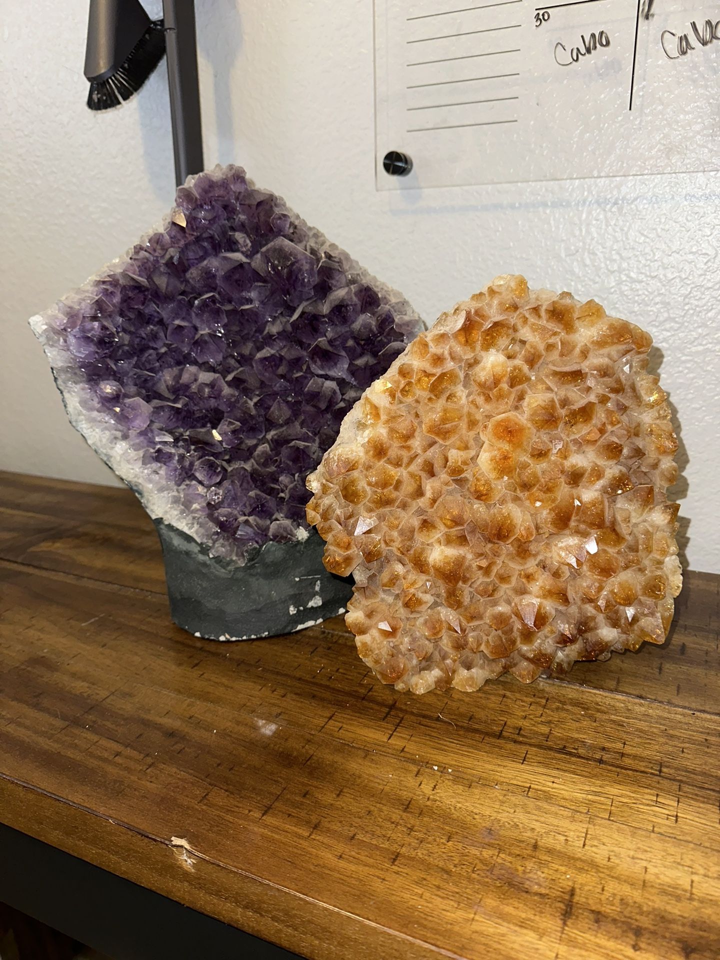 Amethyst And Citrine Stone 