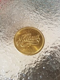 Souvenir Jillian's Brass Gaming Token
