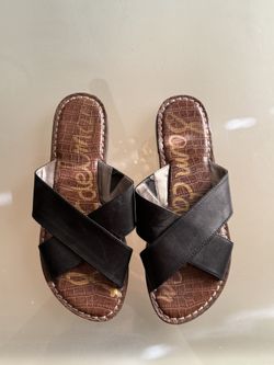 Sam edlenam Jesus Black Strap Sandals