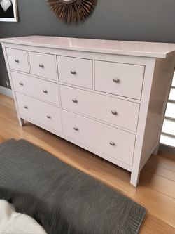 WHITE IKEA HEMNES DRESSER